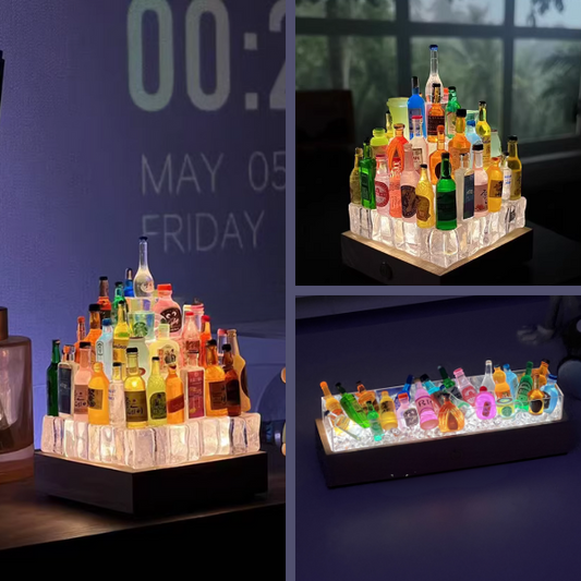Miniature Vino Glow DIY Light - Illuminate Your Creativity