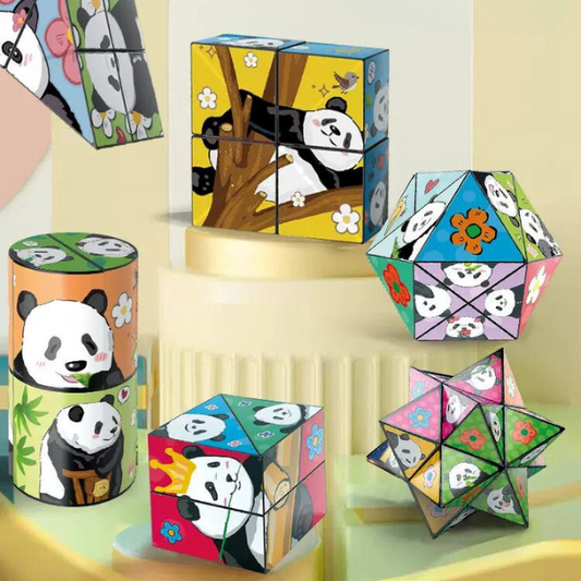 Magic Cube Panda Puzzle