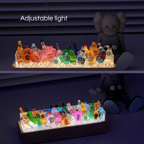 Miniature Vino Glow DIY Light - Illuminate Your Creativity