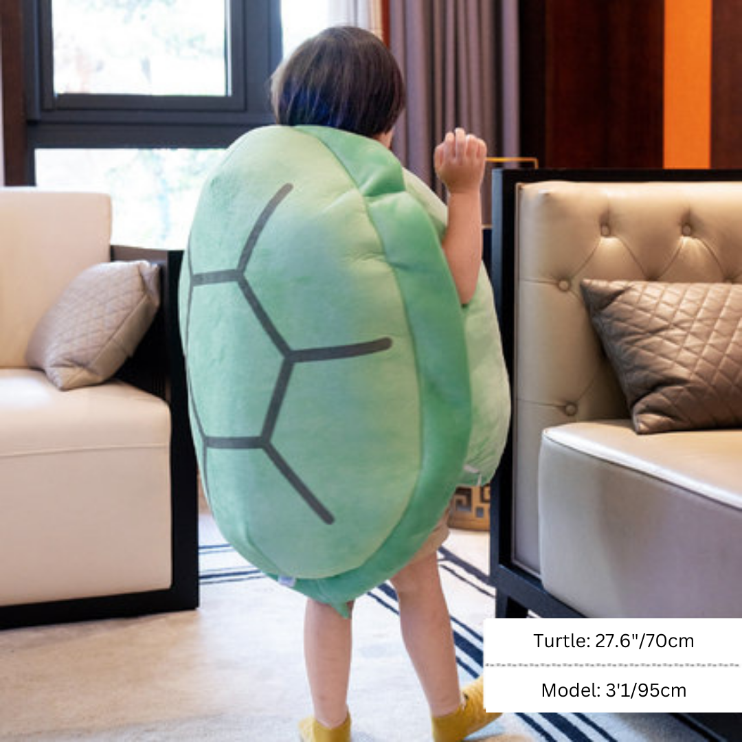 Wearable Turtle Shell Plushie