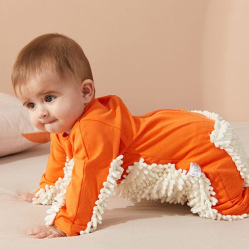 Mopster Baby Crawling Mopping Romper