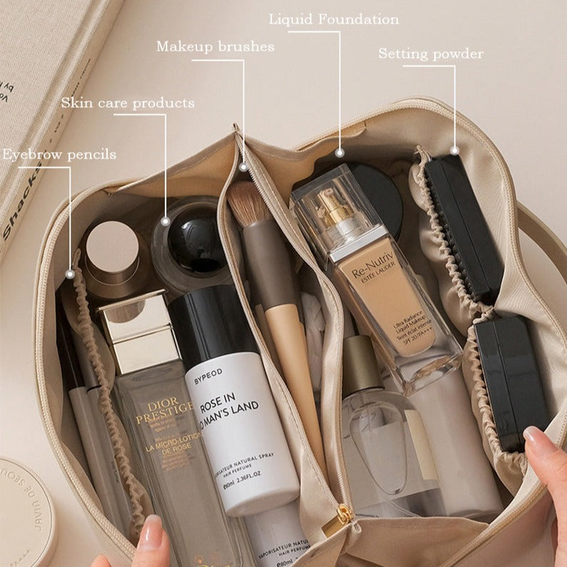 Zilarr Travel Makeup Bag