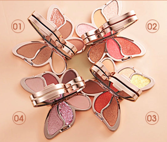 4-color Butterfly Eyeshadow Palette