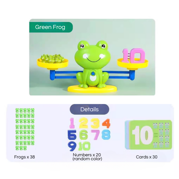 FrogBalance Baby Math Toy