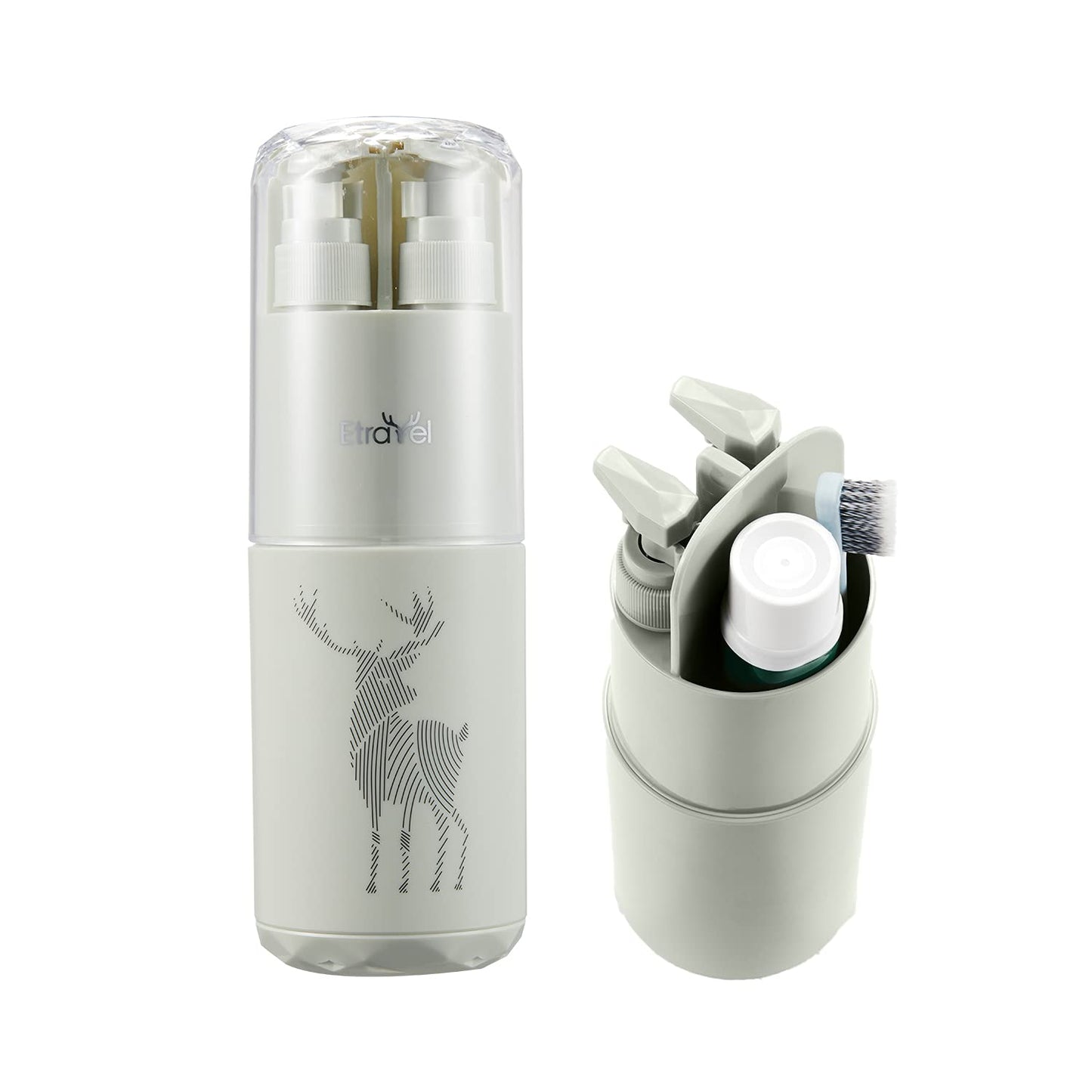 8-in-1 Toiletry Set For Minimalist & Organized Travel