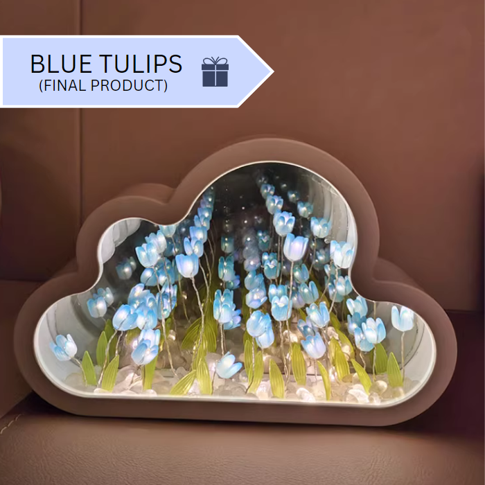 EtherealGarden - The Ultimate Tulip Garden Nightlight & Mirror