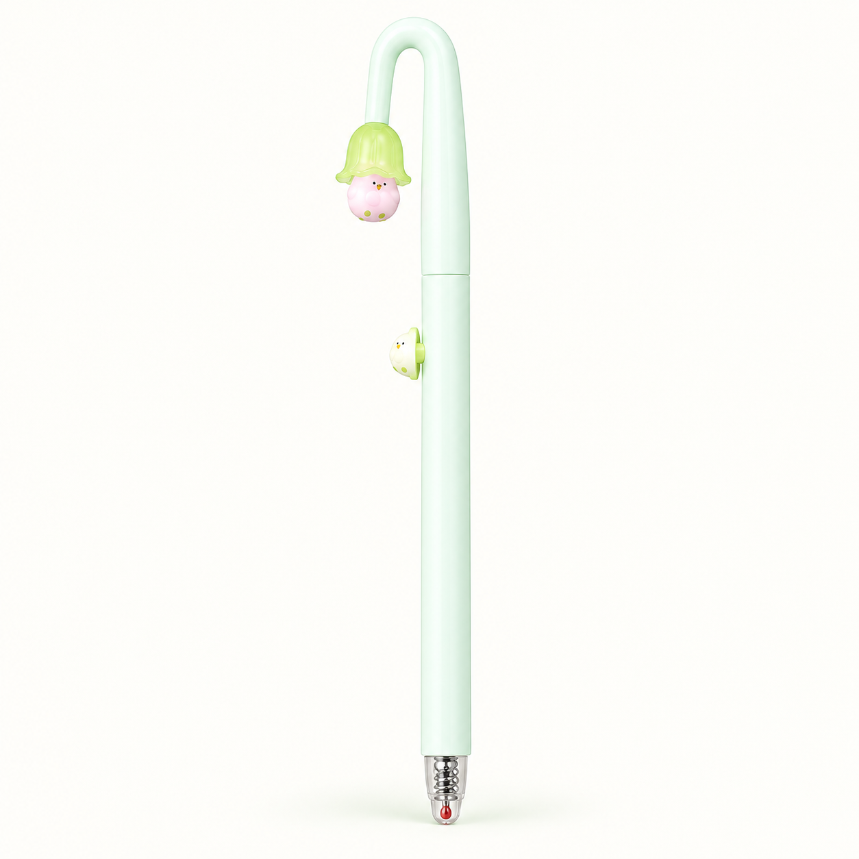 Single mint green PerchPop Gel Pen