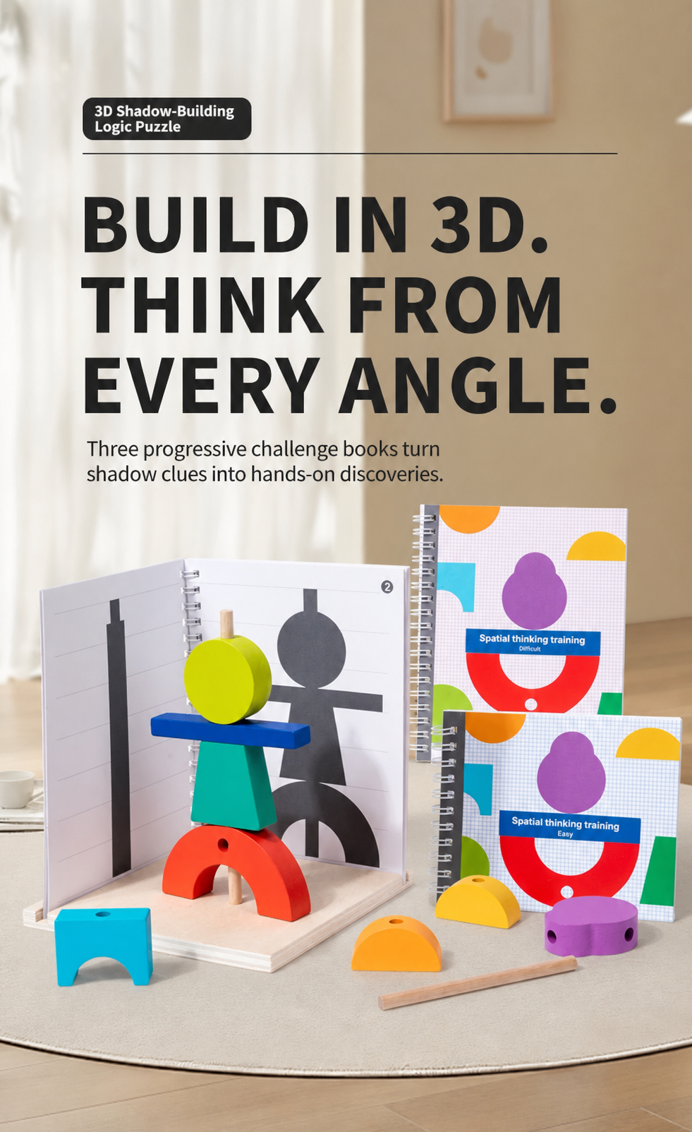 ShadowStack builds 3D thinking from shadow clues