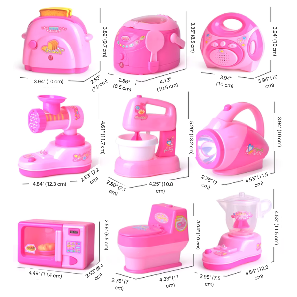 Kiddie Mini Home Appliance