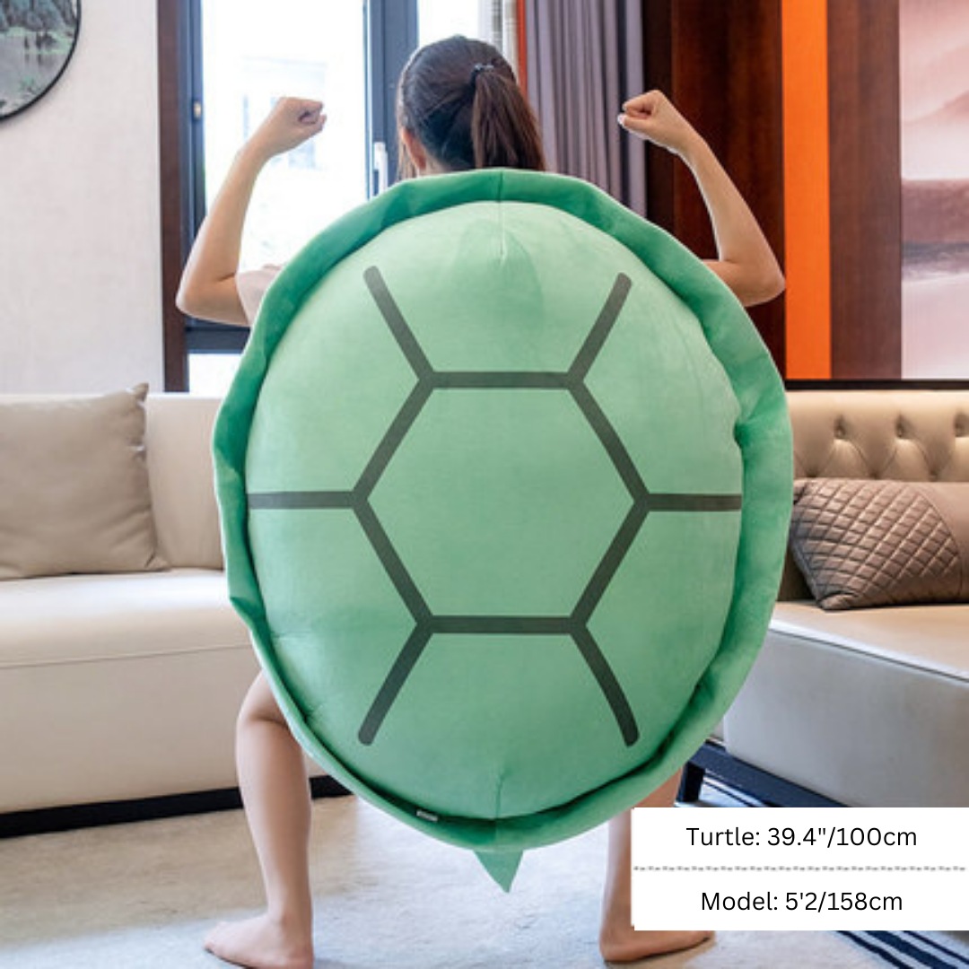 Wearable Turtle Shell Plushie