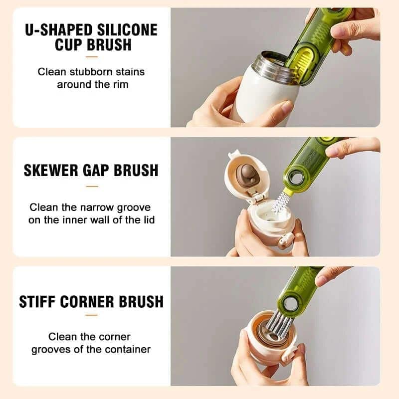 How to Use the Corner & Groove Brush