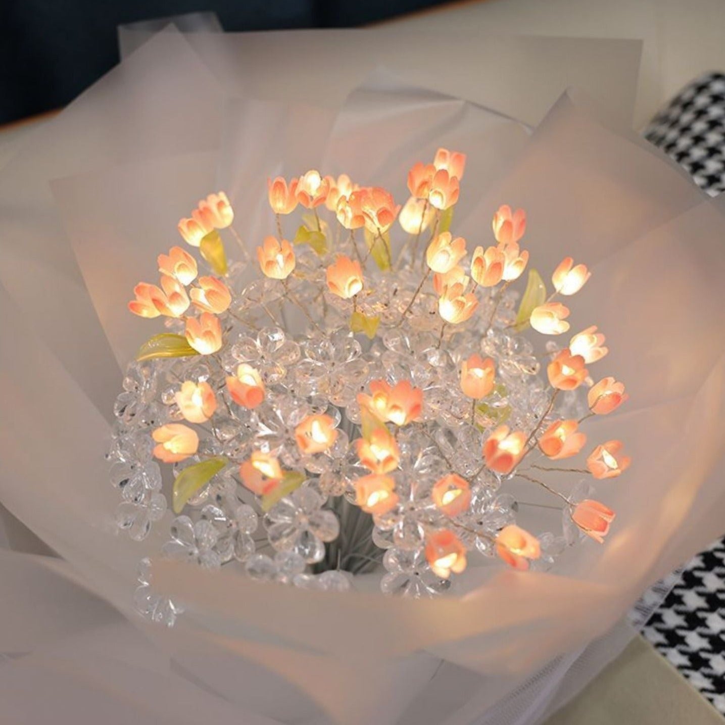 DIY Tulip Bouquet Light