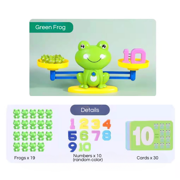 FrogBalance Baby Math Toy – Zilarr