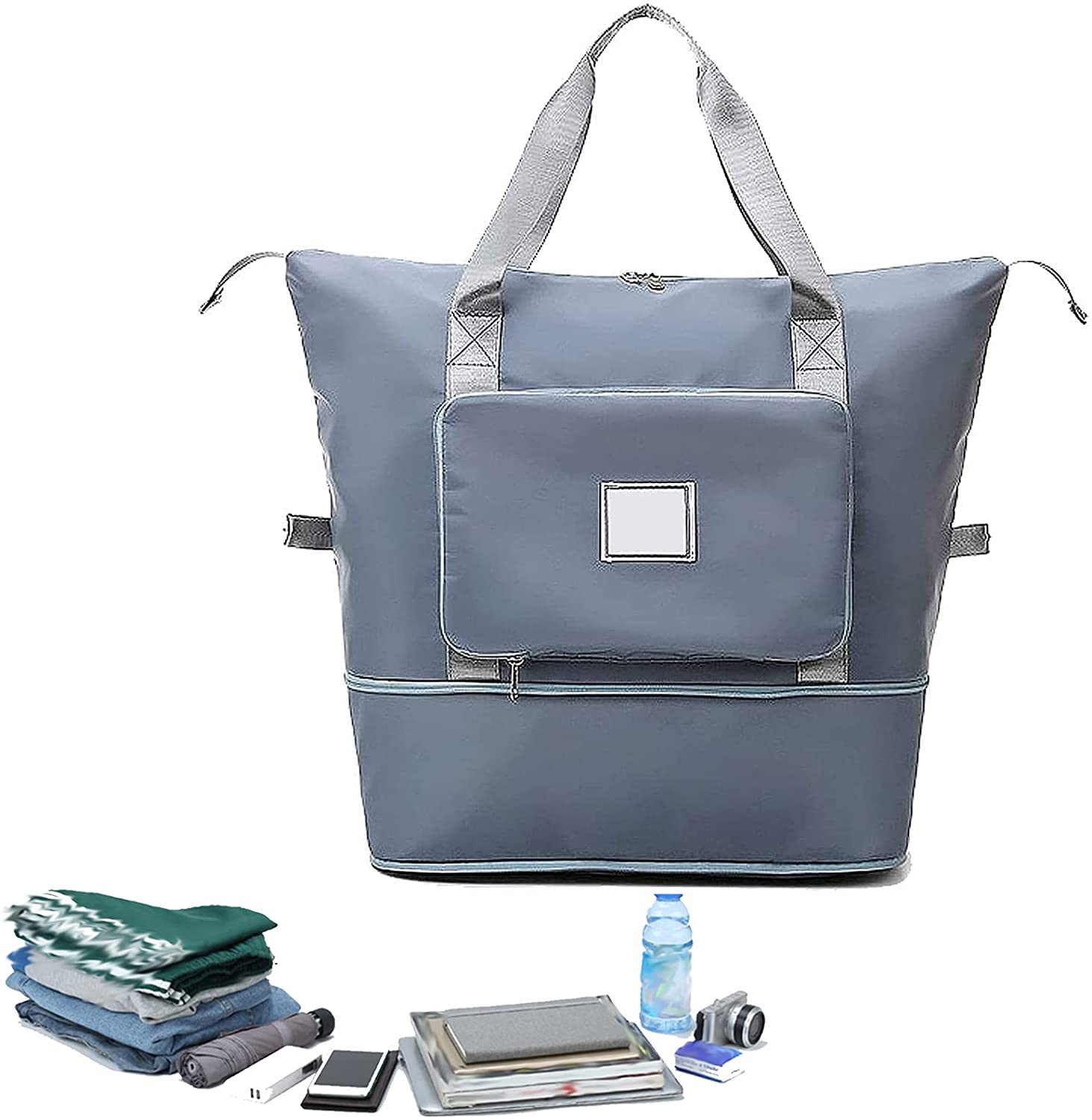 Tote Bags for Women, Work, Gym, Beach Bag Zipper Travel Bag, Foldable Purse  Retro Large Satchel Handbag Bags Duffle Weekender Strong Soldier