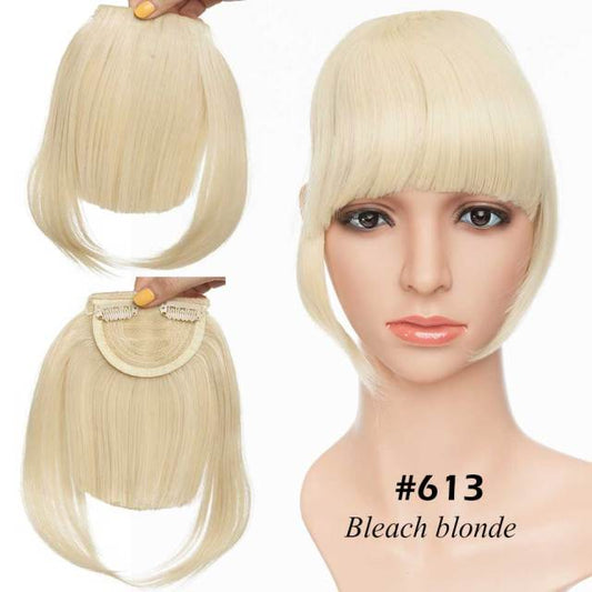 Clip On Natural Bang Hairpiece